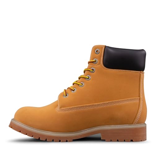 Lee | Convoy Classic Chukka Boot for Men | Durable & Stylish Mens Chukka Boot | Everyday Men Footwear, Golden Wheat/Bark/Tan/Gum, 11 D US