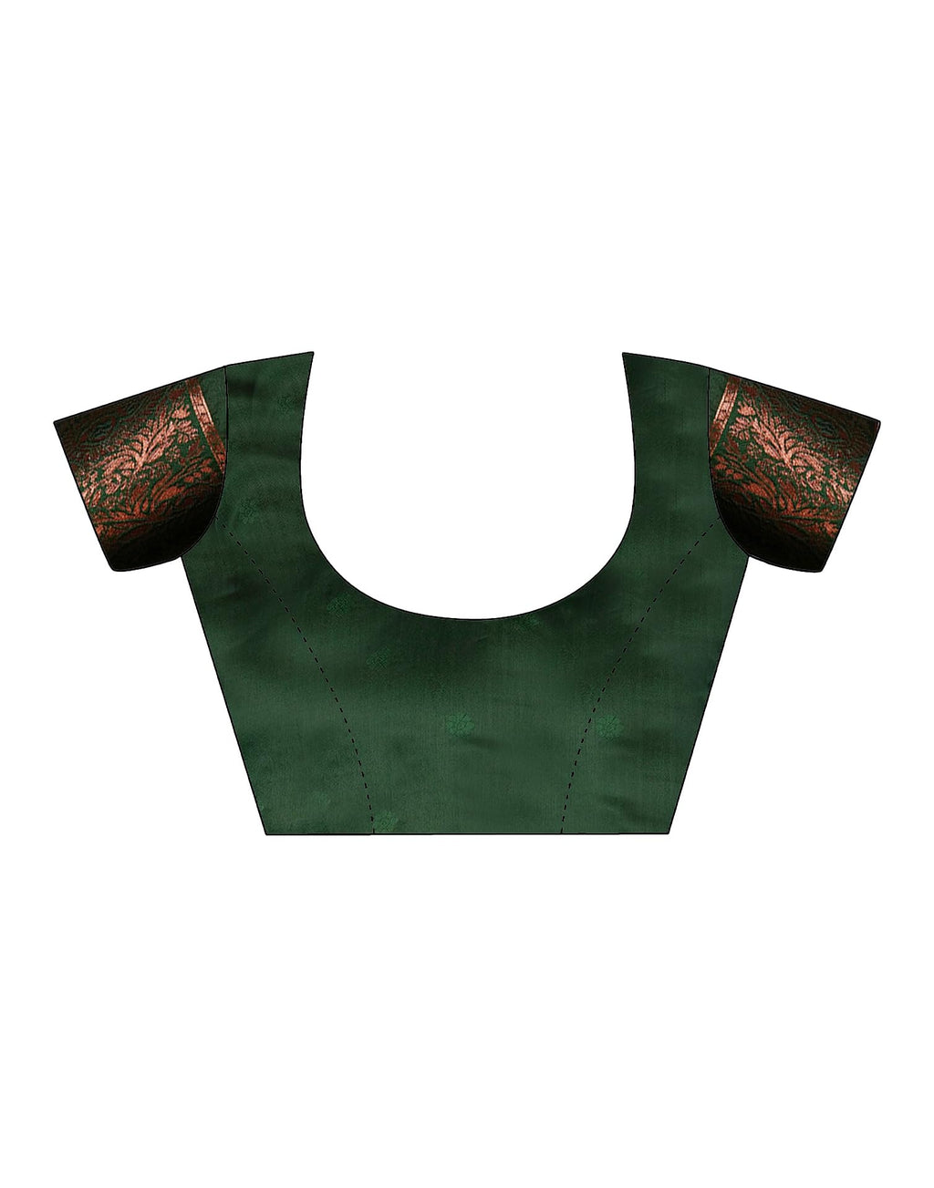 SIRIL Women's Banarasi Jacquard Soft Silk Kanjeevaram Saree With Unstitched Blouse Piece (3759S135A_Pista Green)