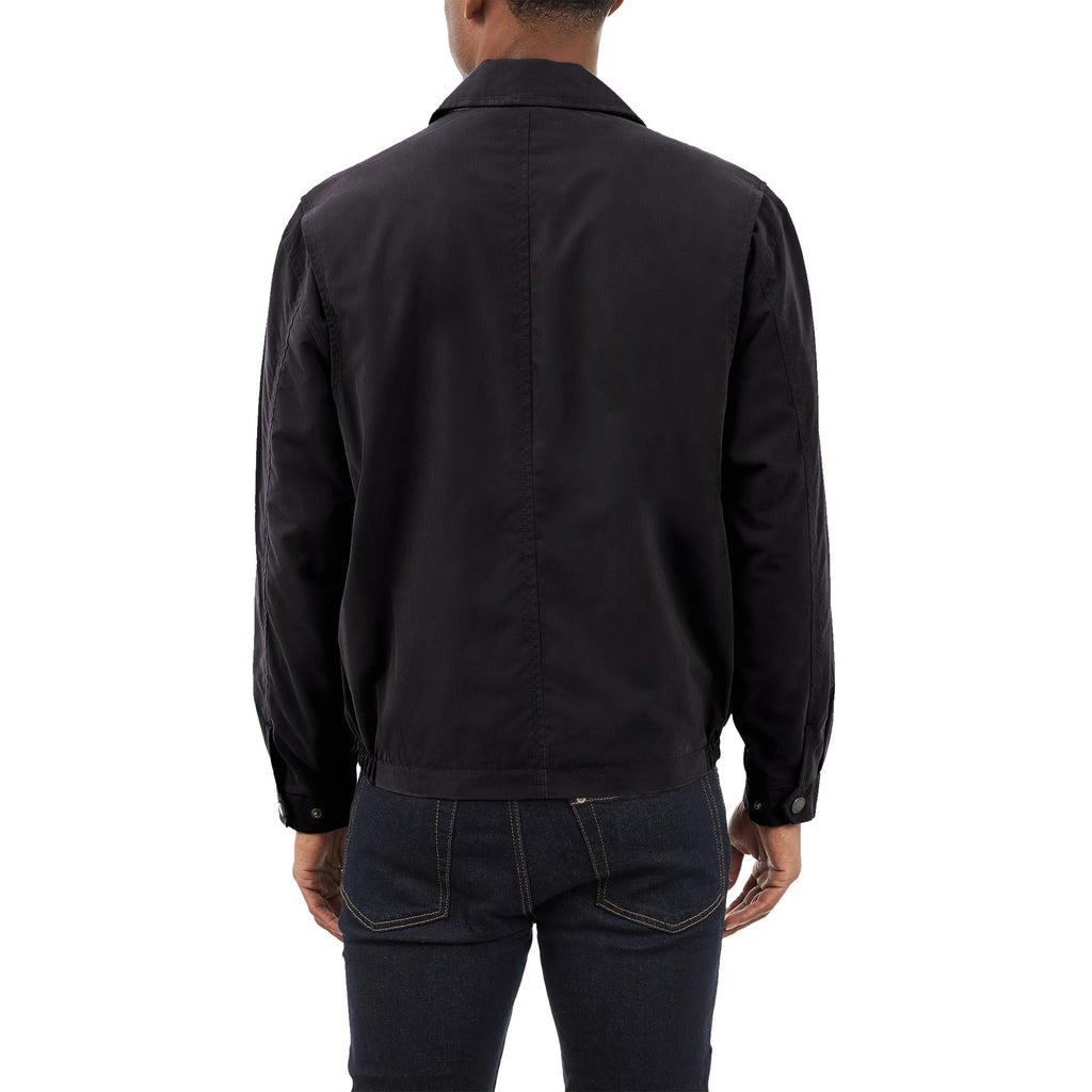 LONDON FOG Men's Auburn Zip-Front Golf Jacket (Regular & Big-Tall Sizes), Black, Large