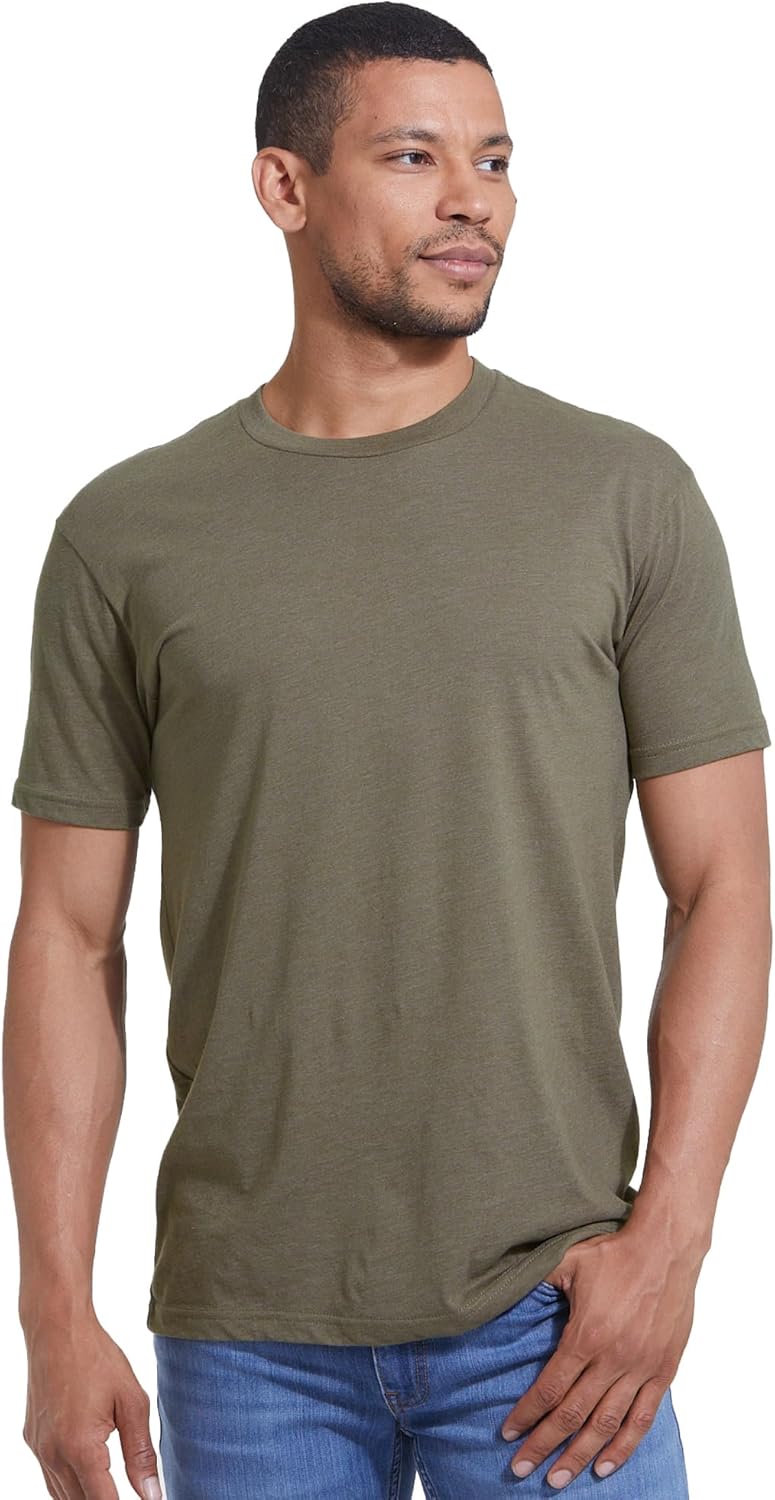 True Classic Mens T-Shirts - Short Sleeve Crew Neck Plain Novelty T Shirt for Men