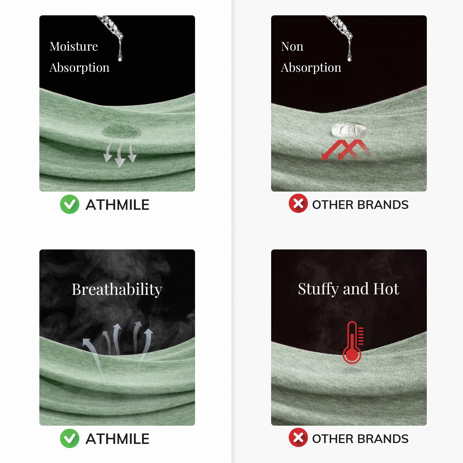 ATHMILE Summer Tops for Women 2024 Womens Tops Casual T Shirts Gray Purple