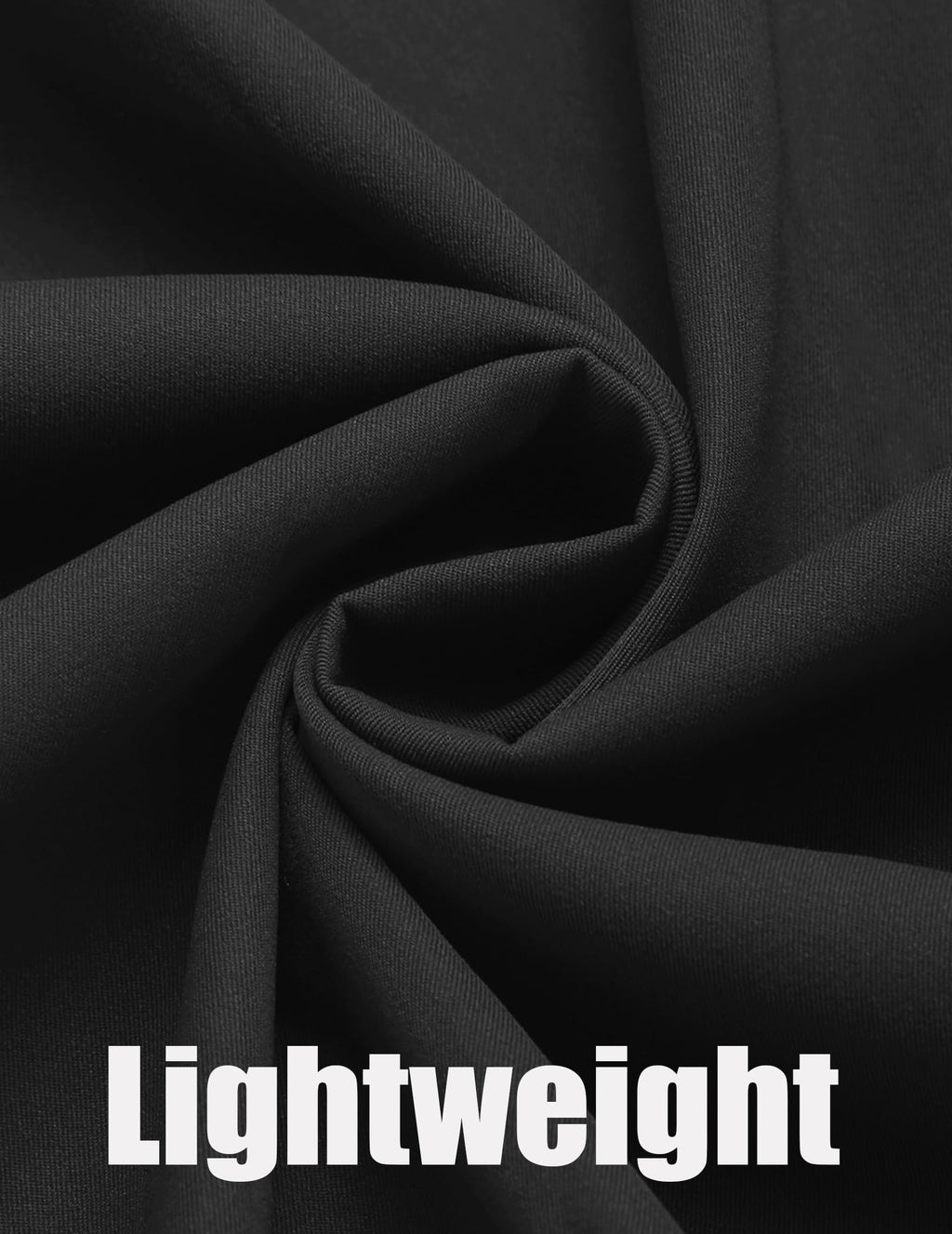 COOFANDY Mens Bomber Jackets Windbreaker Jackets Lightweight Casual Spring Jacket, Black, Small