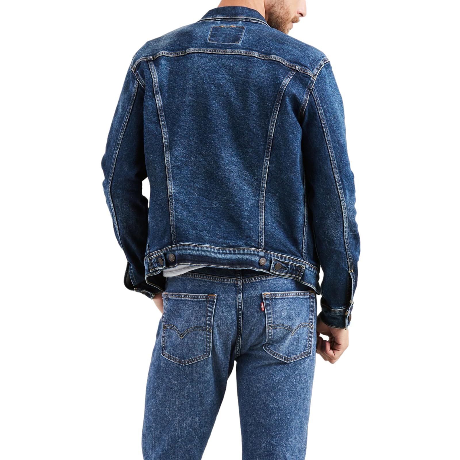 Levi's Men's Trucker Jacket (Also Available in Big & Tall), Colusa/Stretch, Large