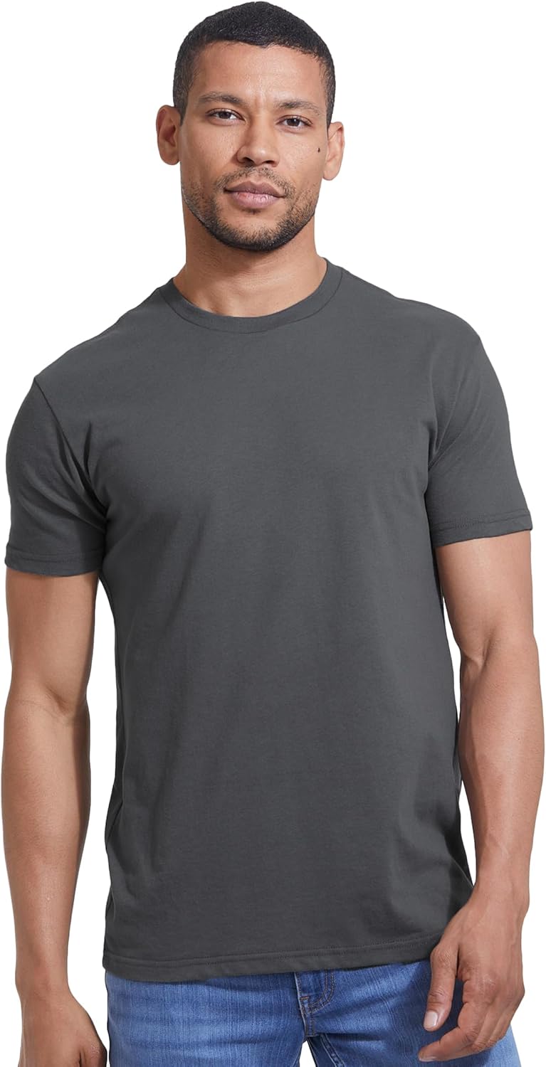 True Classic Mens T-Shirts - Short Sleeve Crew Neck Plain Novelty T Shirt for Men