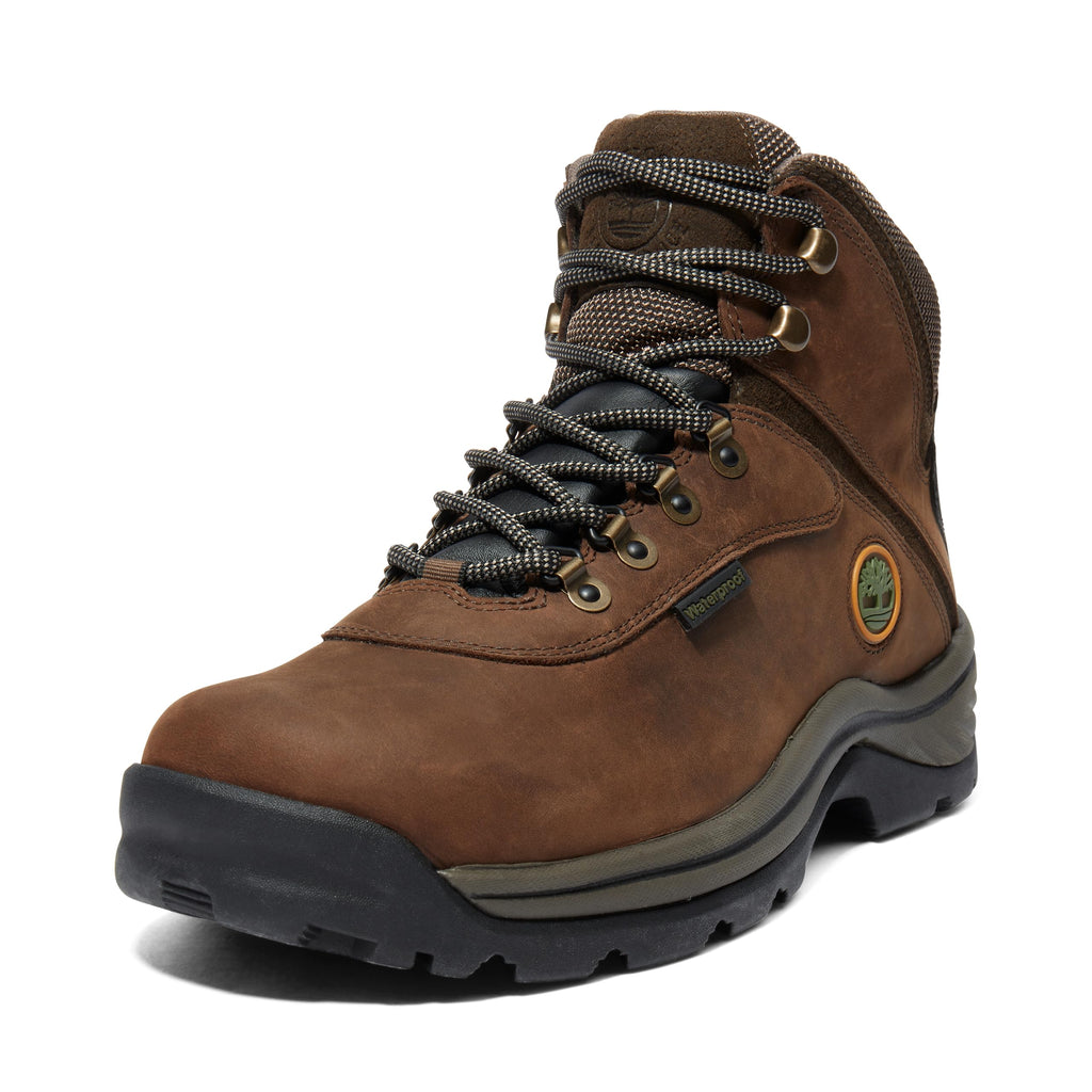 Timberland Men's White Ledge Mid Waterproof Hiking Boot, Brown, 12