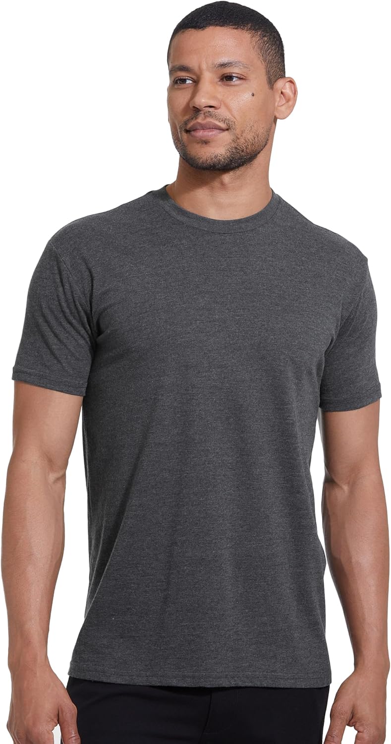 True Classic Mens T-Shirts - Short Sleeve Crew Neck Plain Novelty T Shirt for Men