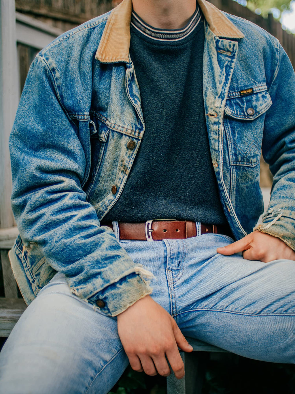 KEECOW Men's 100% Italian Cow Leather Belt Men With Anti-Scratch Buckle,Packed in a Box (1001-brown, 34-38)