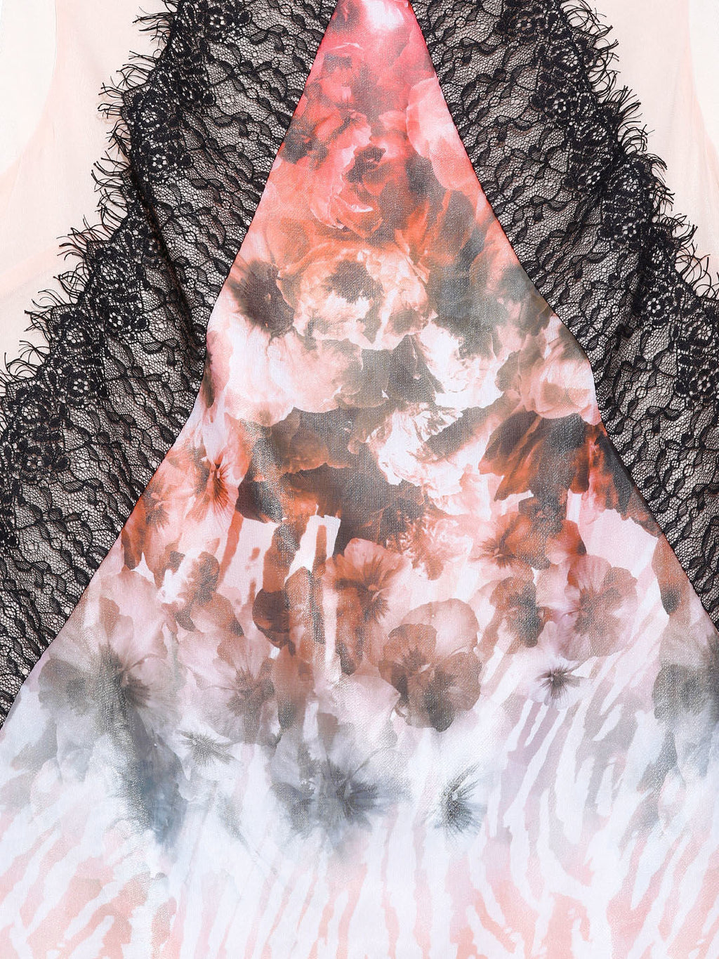 Bebe Multicoloured Printed Panelled Shift Dress