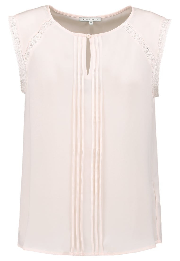 Mint berry top soft pink rose